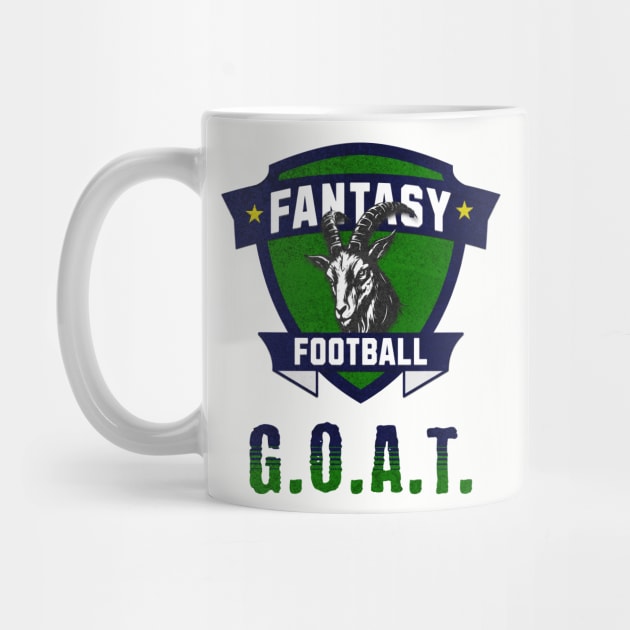 Fantasy Football G.O.A.T. by BACKBRIDGE Designs